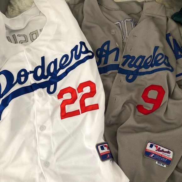 Shirts, Nwot Ua Los Angeles Dodgers Jerseys Home And Away